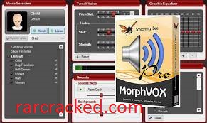 MorphVox Pro v5.0.10.20776 Crack 