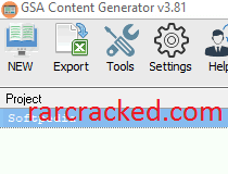 GSA Content Generator 4.16 Crack