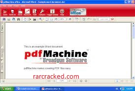  pdfMachine Crack 15.84